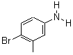 4-溴-3-甲基苯胺分子式结构图