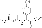 D-(-)-对羟基苯甘氨酸邓钾盐分子式结构图