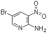 2-氨基-3-硝基-5-溴吡啶分子式结构图