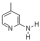 2-氨基-4-甲基吡啶分子式结构图