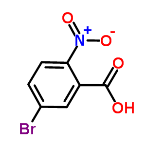 5-溴-2-硝基苯甲酸分子式结构图