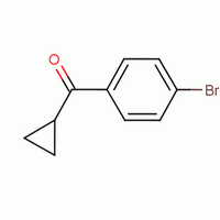 (4-溴苯基)环丙基甲酮分子式结构图