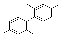 2,2'-二甲基-4,4'-二碘代联苯分子式结构图