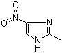 2-甲基-4(5)硝基咪唑分子式结构图