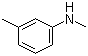 N-甲基间甲苯胺分子式结构图