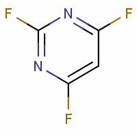 2,4,6-三氟嘧啶分子式结构图