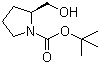 BOC-L-脯氨醇分子式结构图