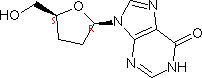 去羟肌苷分子式结构图