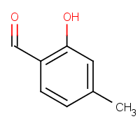 2-羟基-4-甲基苯甲醛分子式结构图