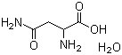 DL-天门冬酰胺一水物分子式结构图