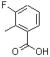 3-氟-2-甲基苯甲酸分子式结构图