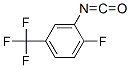 2-氟-5-(三氟甲基)苯基 异氰酸酯分子式结构图