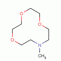 N-甲基氮杂-12冠-4分子式结构图