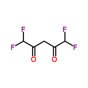 1,1,5,5-四氟-2,4-戊二酮分子式结构图