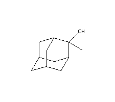 2-甲基-2-金刚烷醇分子式结构图