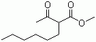 2-正己基乙酰乙酸甲酯分子式结构图