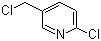 2-氯-5-氯甲基吡啶分子式结构图