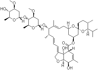 依维菌素分子式结构图