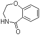 3,4-二氢-1,4-苯并氧氮杂卓-5(2H)-酮分子式结构图