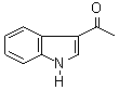 3-乙酰基吲哚分子式结构图