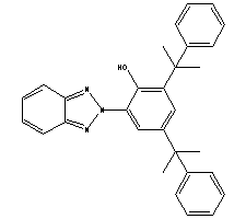 紫外线吸收剂 UV-234分子式结构图