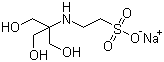 Tris乙磺酸钠盐分子式结构图