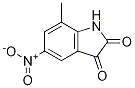 7-甲基-5-硝基靛红分子式结构图