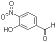 3-羟基-4-硝基苯甲醛分子式结构图