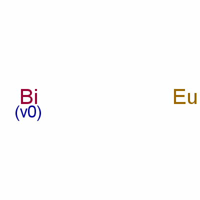 铋，与铕的化合物 （1：1）分子式结构图