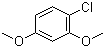 1-氯-2,4-二甲氧基苯分子式结构图