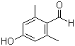 2,6-二甲基-4-羟基苯甲醛分子式结构图