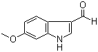 6-甲氧基吲哚-3-甲醛分子式结构图