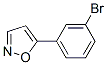 5-(3-溴苯基)异噁唑分子式结构图