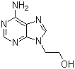 9-(2-羟乙基)腺嘌呤分子式结构图