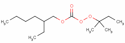 过氧化(2-乙基己基)碳酸叔戊酯分子式结构图