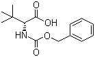 Cbz-D-叔亮氨酸分子式结构图