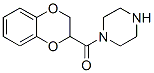 N-(1,4-苯并二烷-2-羰基)哌嗪分子式结构图