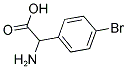 2-氨基-2-(4-溴苯基)乙酸分子式结构图