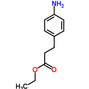 4-氨基苯丙酸乙酯分子式结构图