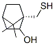 (1S)-(-)-10-巯基异冰片分子式结构图