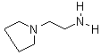 N-(2-氨基乙基)吡咯烷分子式结构图