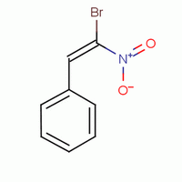 反-β-溴-β-硝基苯乙烯分子式结构图