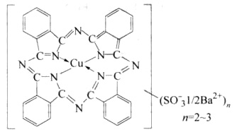 颜料蓝17分子式结构图