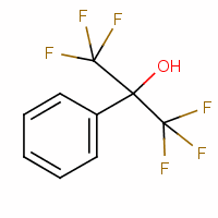 1,1,1,3,3,3-六氟代-2-苯基-2-丙醇分子式结构图