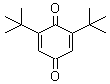 2,6-二-叔-丁基-邻-苯醌分子式结构图