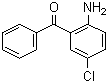 2-氨基-5-氯二苯甲酮分子式结构图