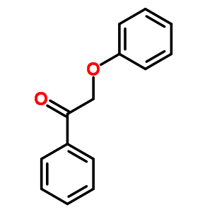 2-苯氧基苯乙酮分子式结构图