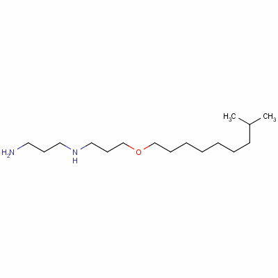 异十烷氧基丙基丙撑二胺分子式结构图