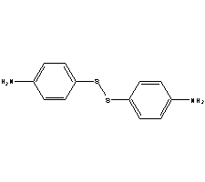 4,4'-二氨基二苯二硫分子式结构图