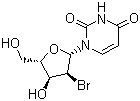 2'-溴-2'-脱氧尿苷分子式结构图